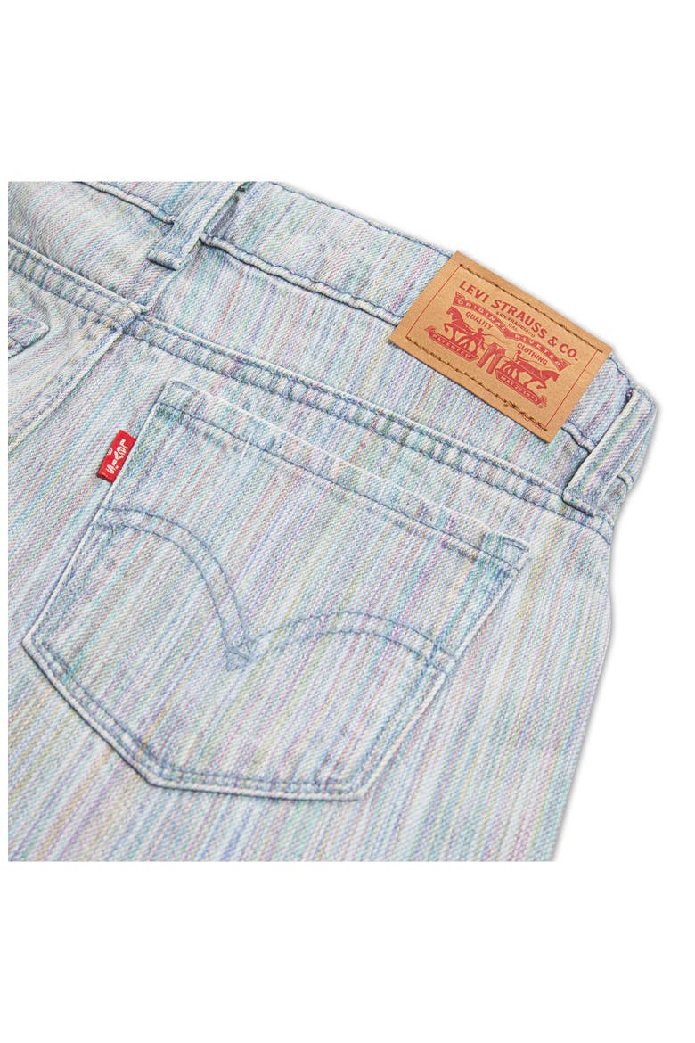 Kids' Rainbow Wide Leg Jeans, Alternate, color, KALEIDOSCOPE