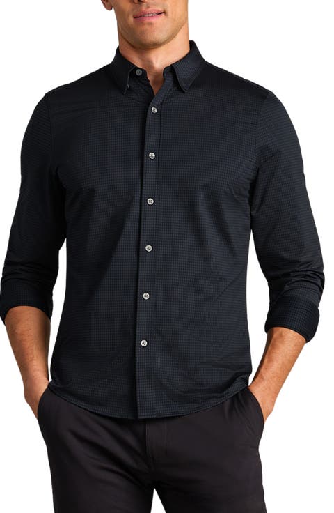 Commuter Slim Fit Button-Up Shirt