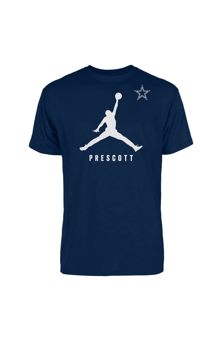 Jordan Brand Men's Jordan Brand Dak Prescott Navy Dallas Cowboys Graphic T-Shirt, Main, color, Navy