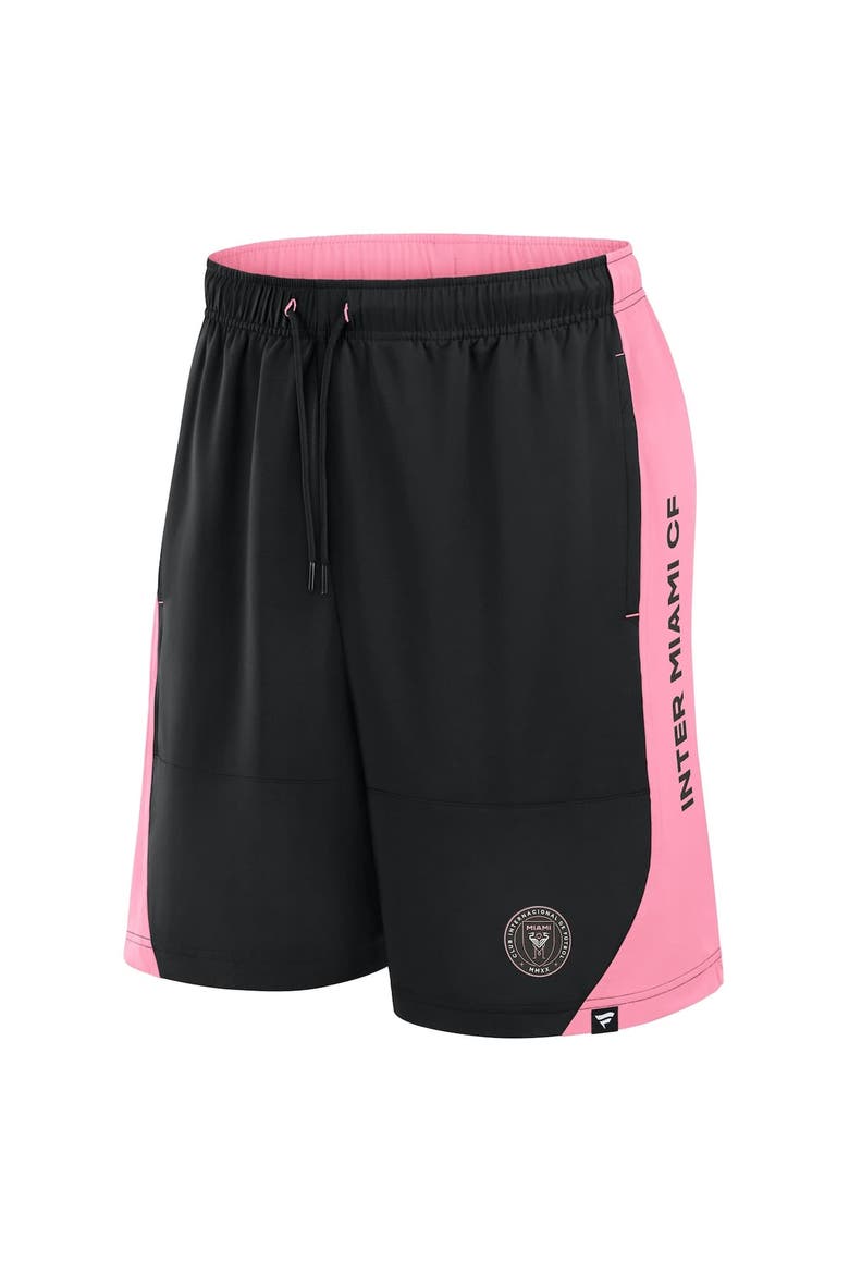 Men's Fanatics Black Inter Miami CF Throw-In Shorts, Alternate, color, Black