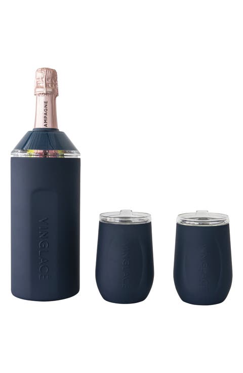Wine Bottle Chiller & Tumbler Gift Set