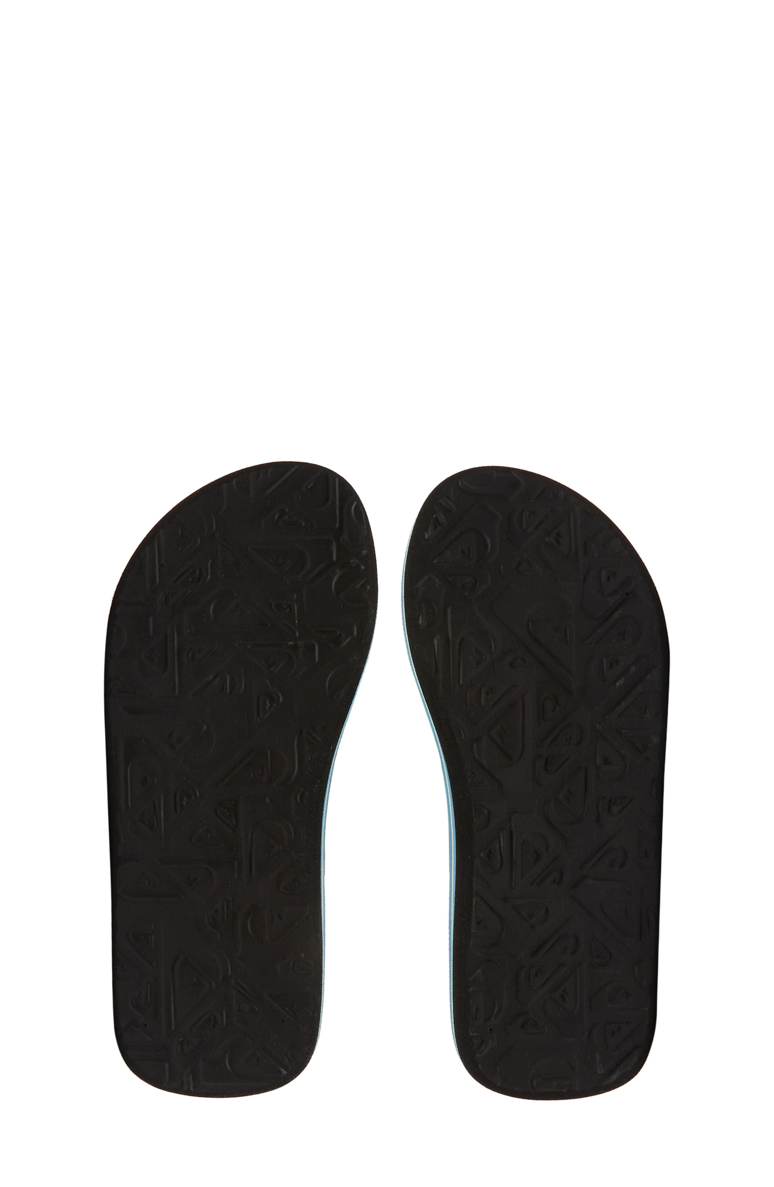 Kids' Molokai Layback II Flip Flop, Alternate, color, BLACK/ BLUE/ GREEN
