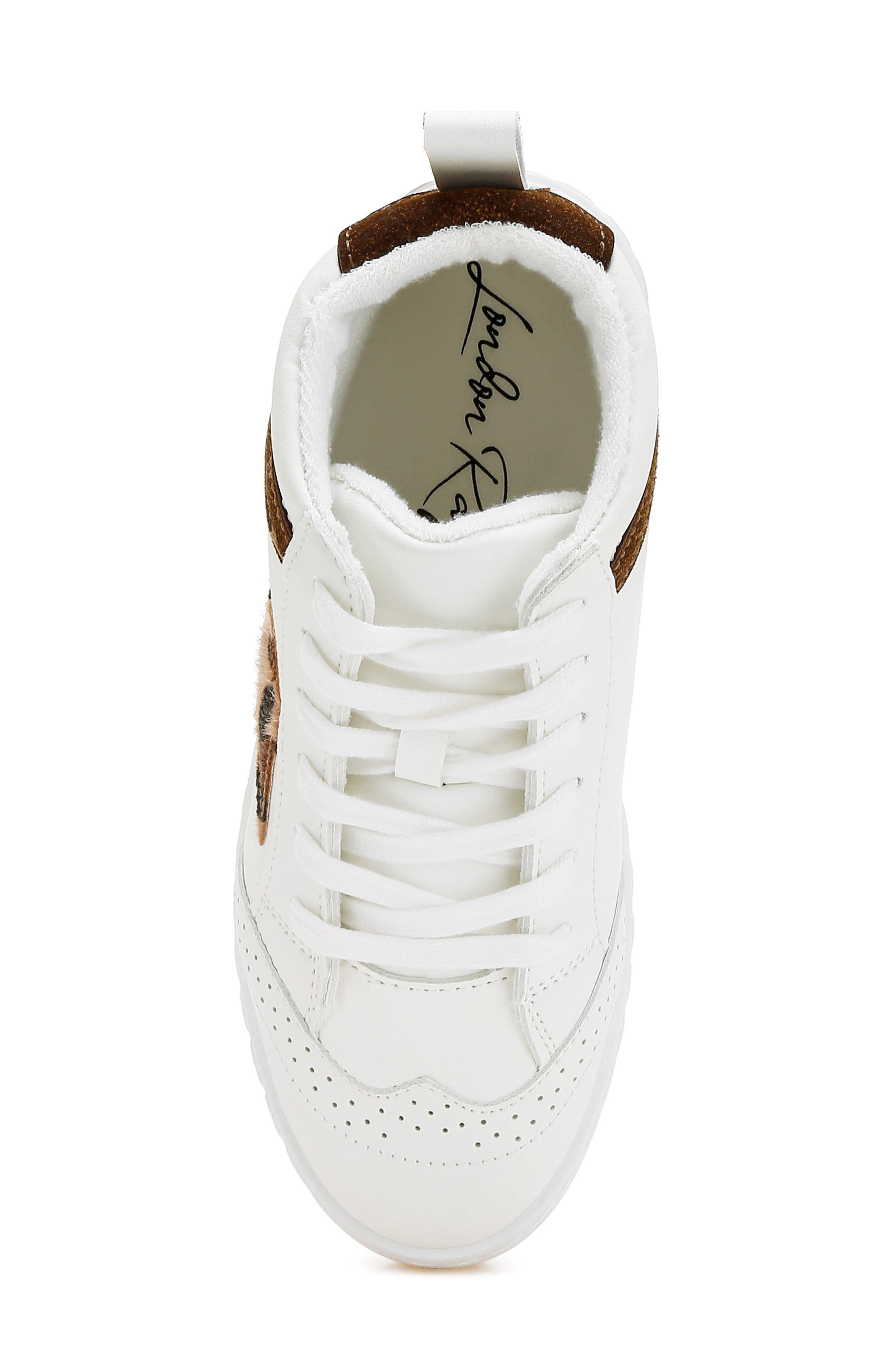 LONDON RAG Sonic Star High Top Sneaker, Alternate, color, White