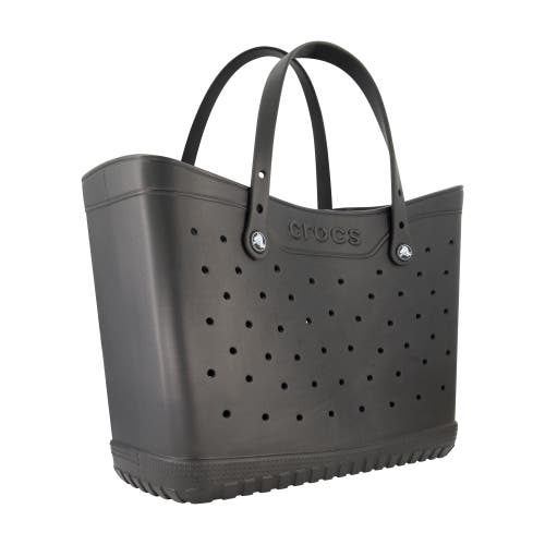 Crocs Large Classic Tote In Black