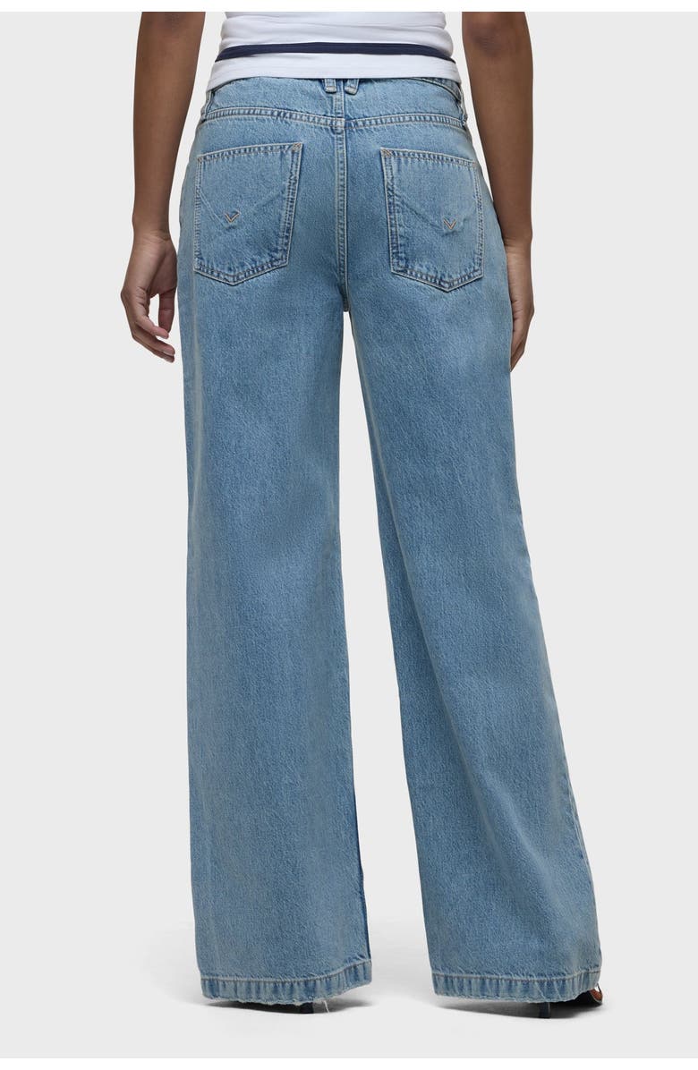 Hudson Jeans Rylee Patch Loose Pant, Alternate, color, Double Take