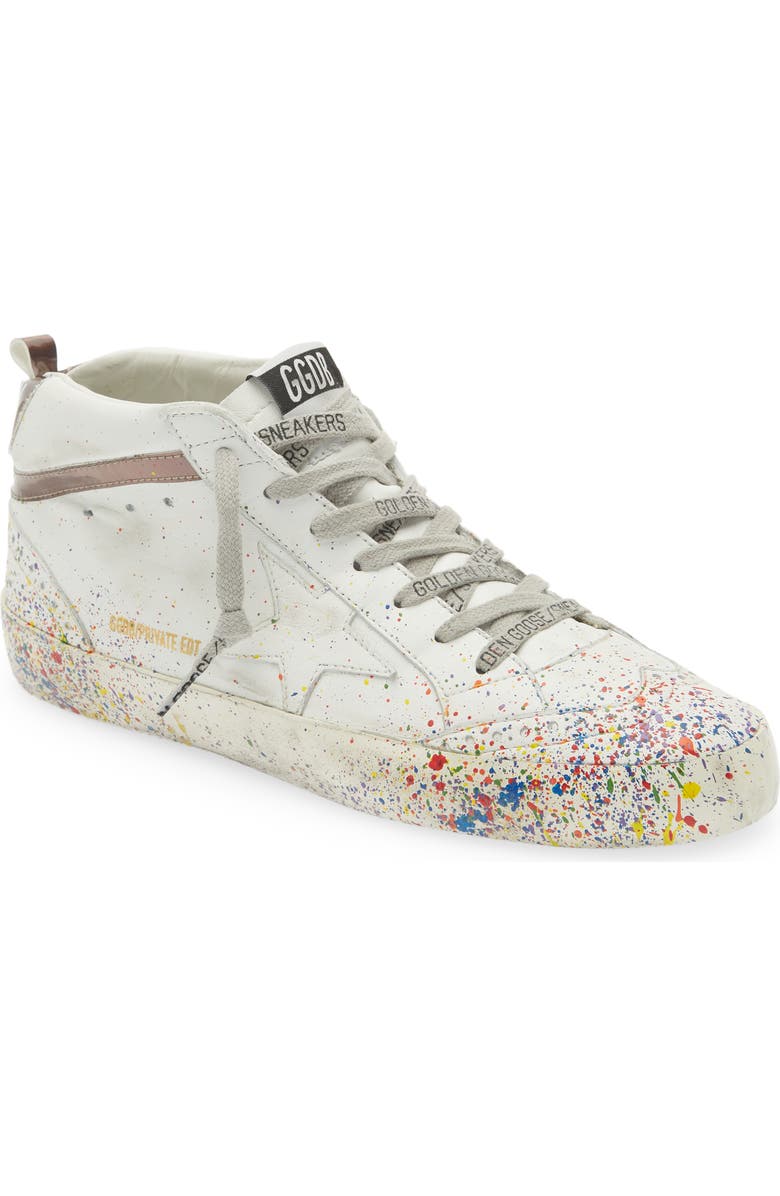 Golden Goose Mid Star Sneaker, Main, color,