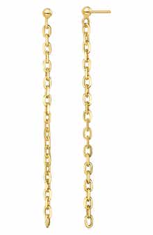 Bony Levy 14K Gold Chain Drop Earrings