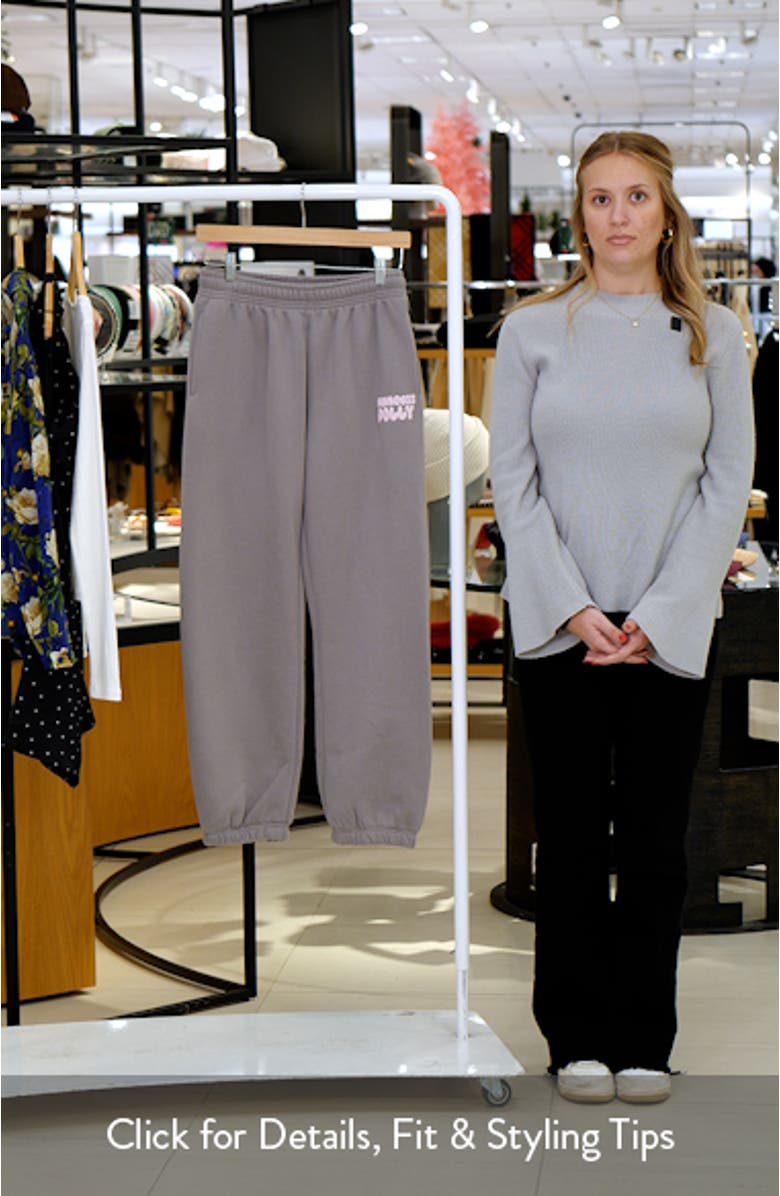 Puffy Logo Sweatpants, sales video thumbnail