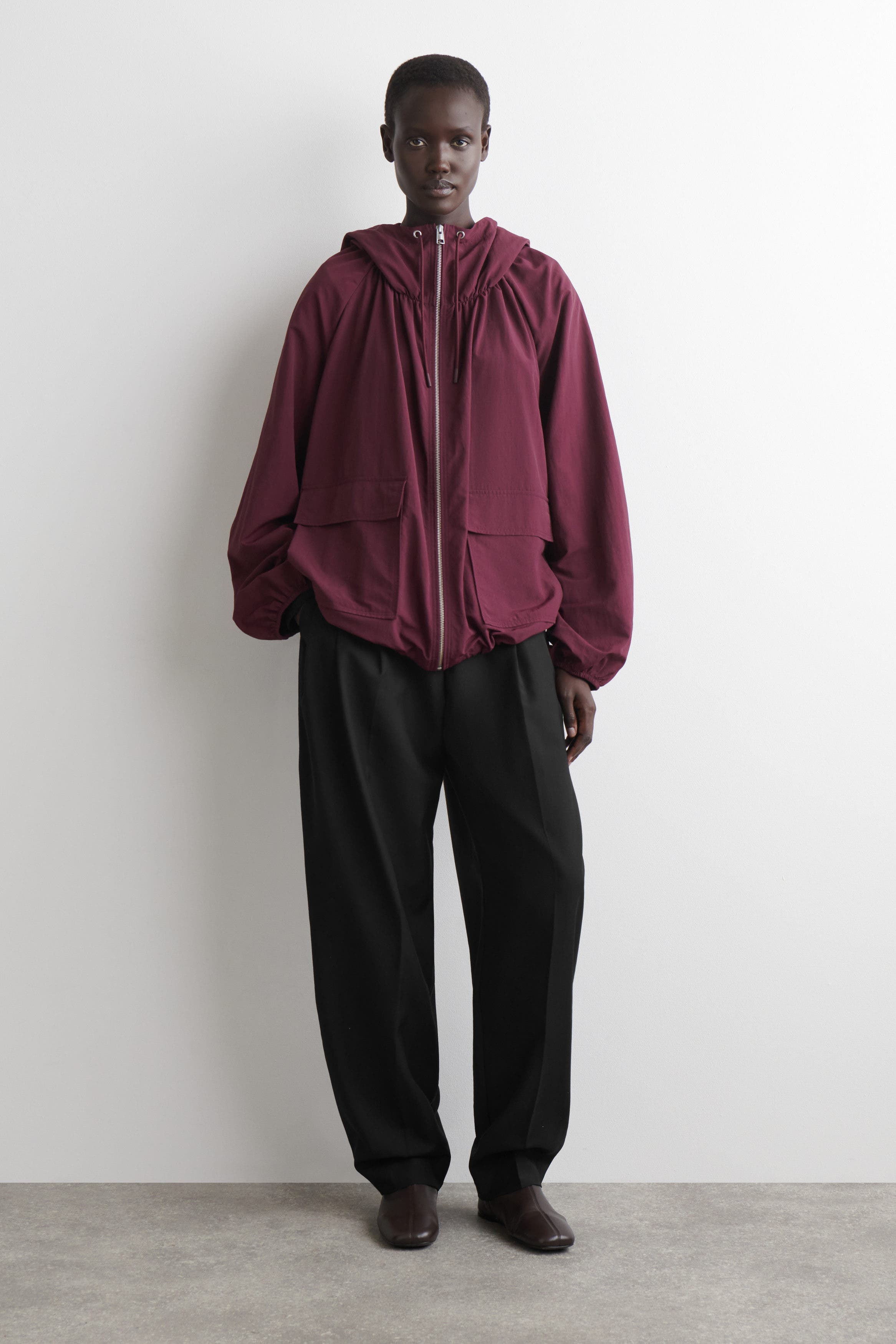 Technical Hooded Parka Jacket - image 3