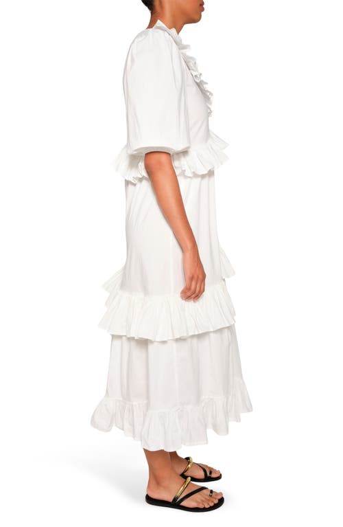 The Lulo Project Moon Dance Ruffle Maxi Dress