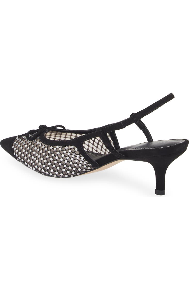 Ted Baker London Relona Crystal Mesh Slingback Pointed Toe Pump, Alternate, color,
