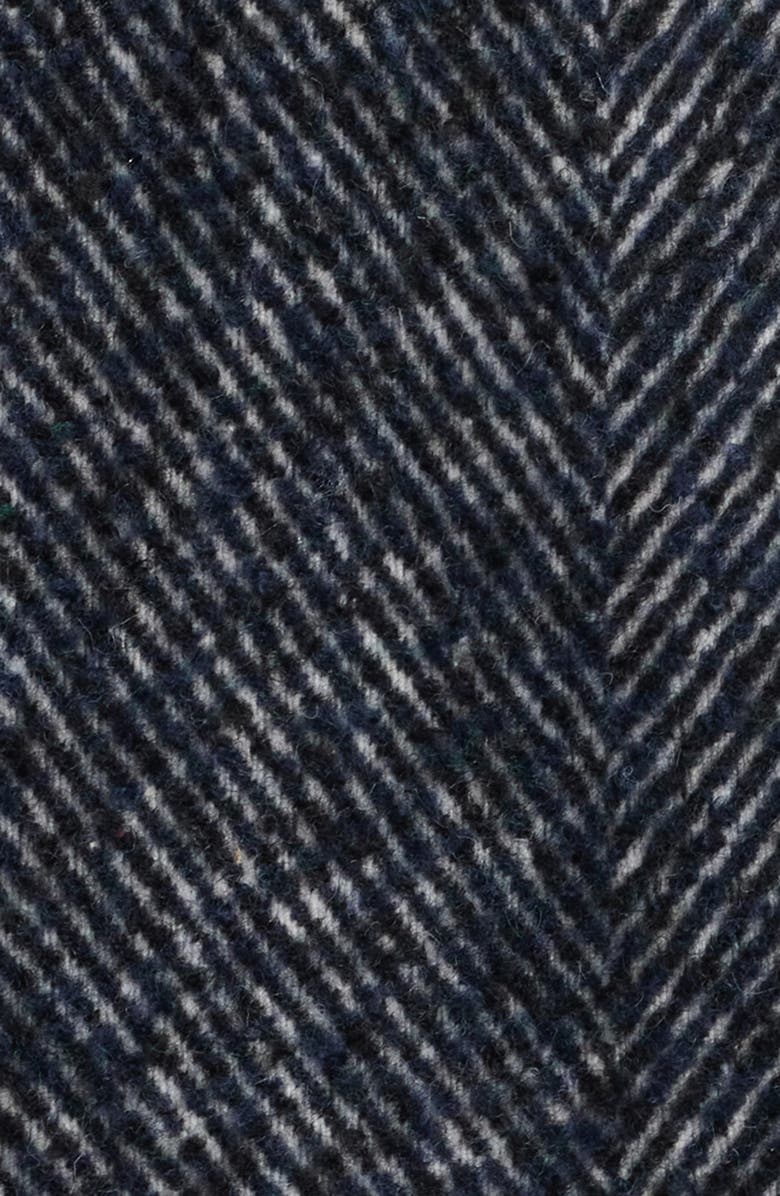 BCBGMAXAZRIA Short Trench Peacoat, Alternate, color, Navy Herring