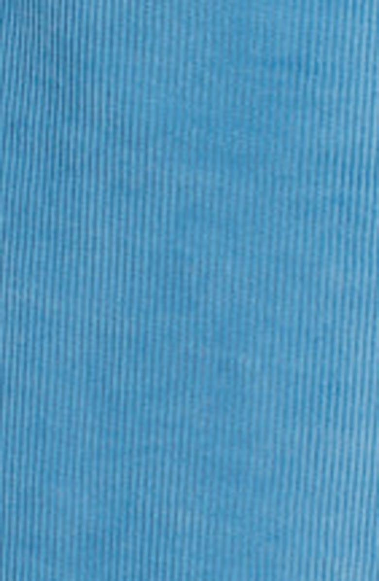 Victoria Beckham High Waist Straight Leg Corduroy Pants, Alternate, color,