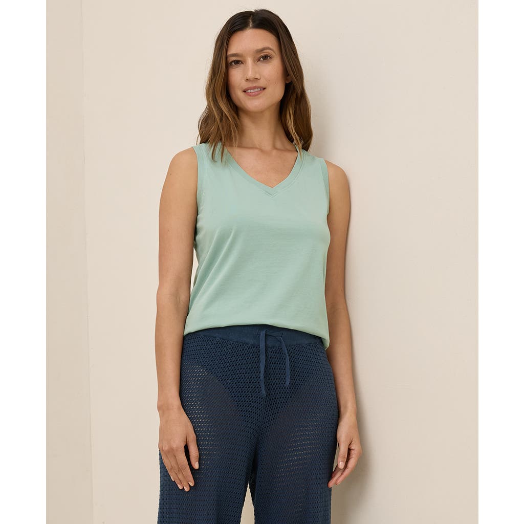 Pact Organic Cotton Softspun V-neck Tank