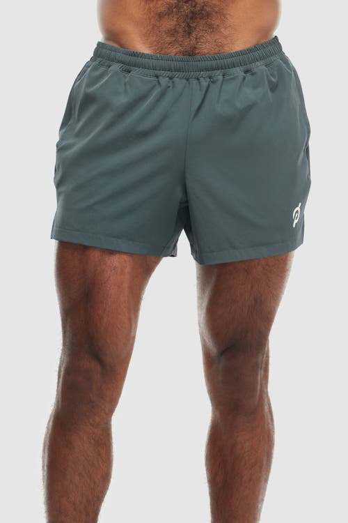 Peloton 5" Lined Performance Raining Short In Urban Green