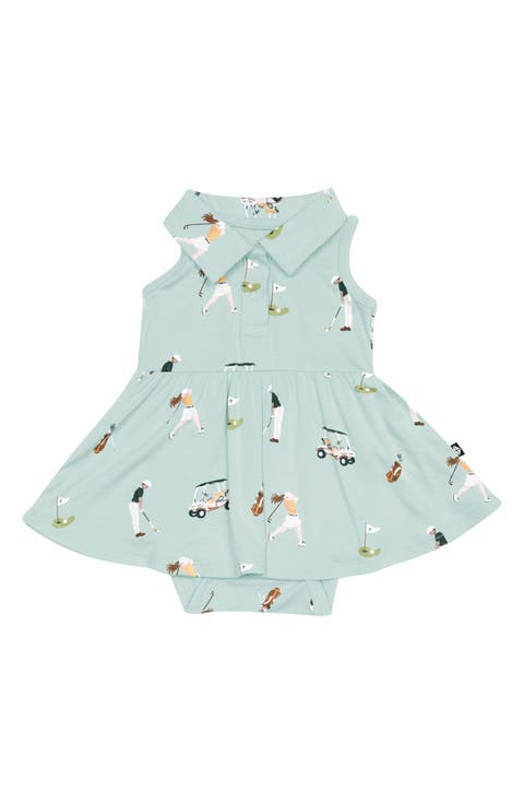 Polo Skirted Bodysuit (Baby)