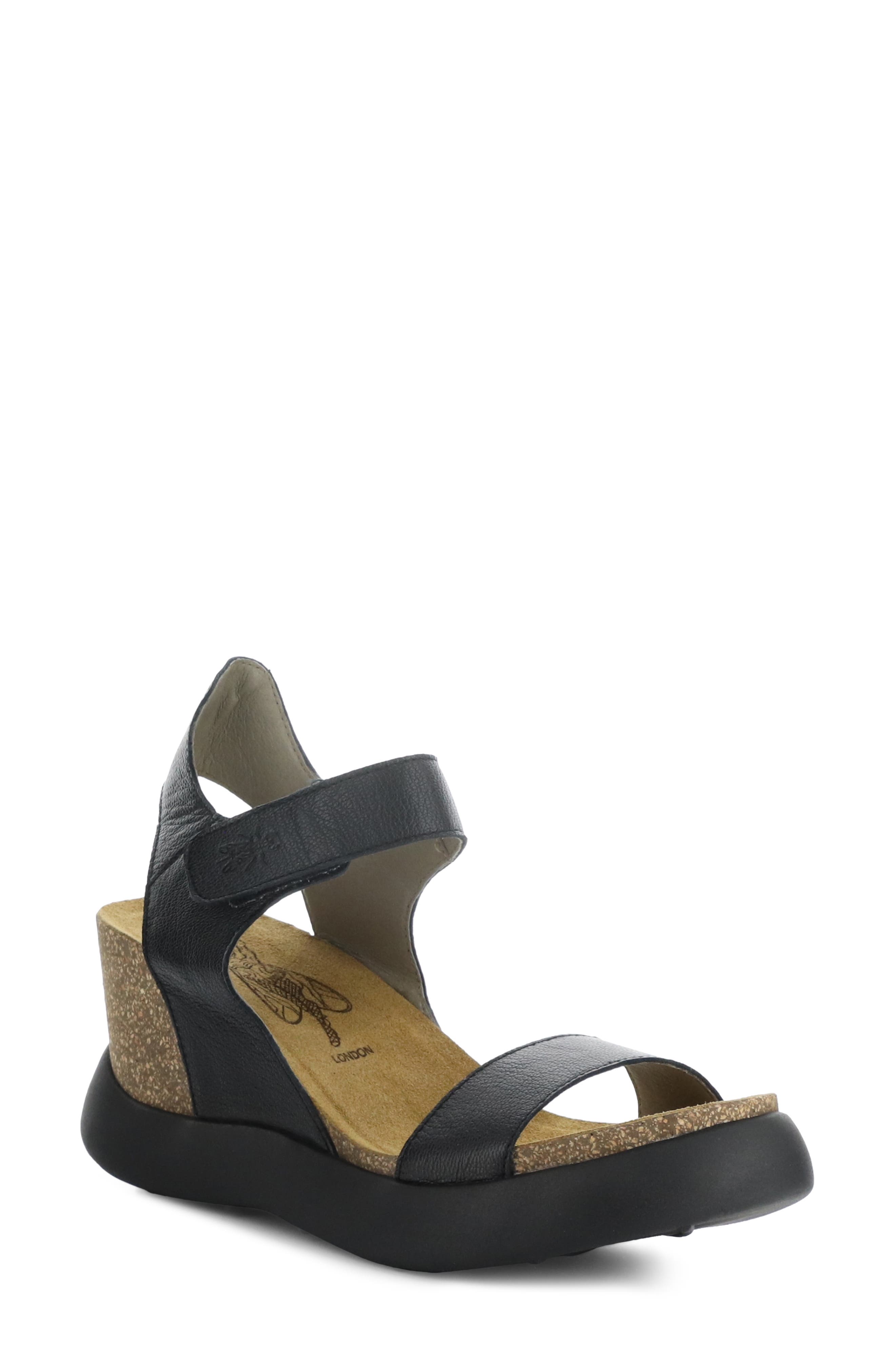 Fly London Gogo Platform Wedge Sandal, Main, color, 