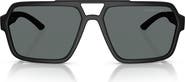 Prada Linea Rossa 59mm Polarized Pilot Sunglasses