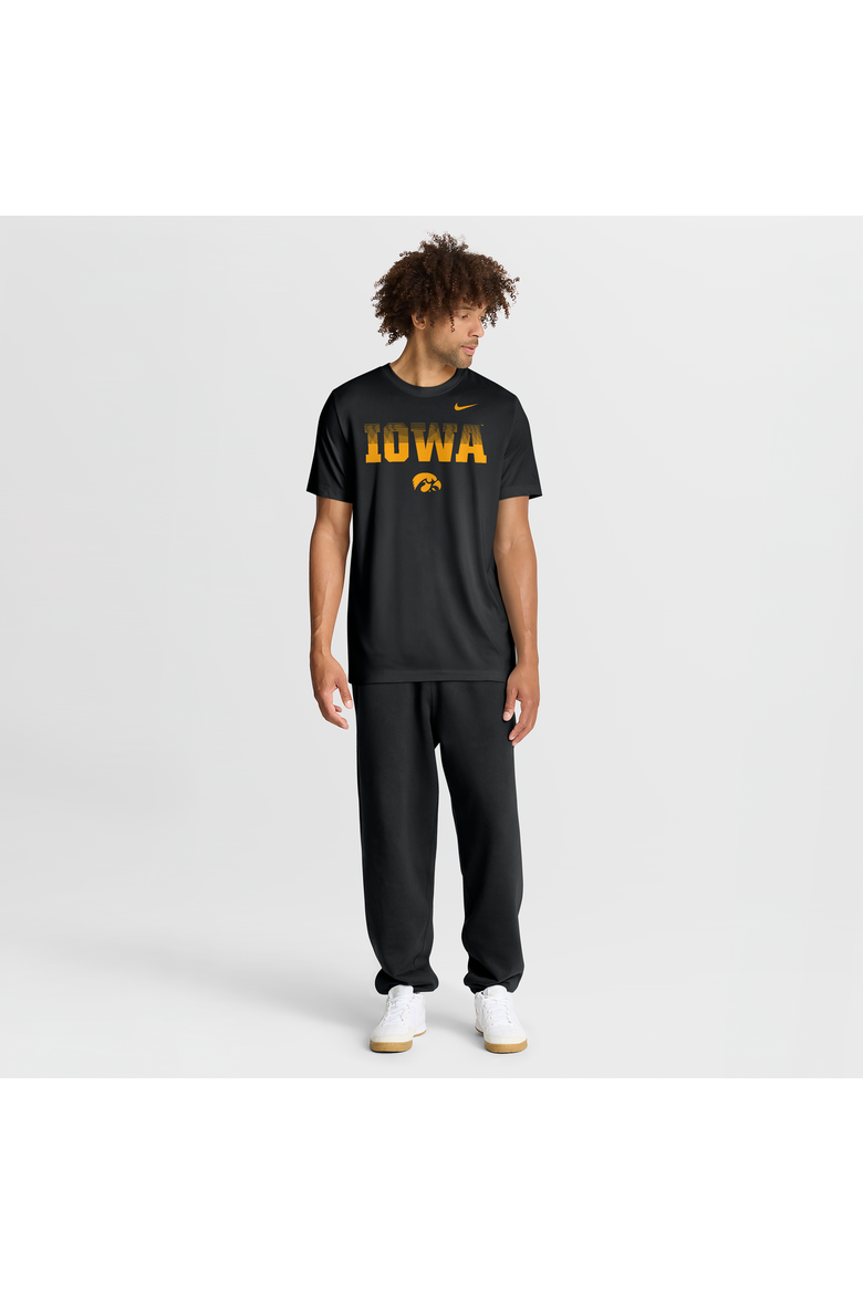 Men's Nike Black Iowa Hawkeyes Primetime Legend Kinetic Mantra Dri-FIT T-Shirt, Alternate, color, Black