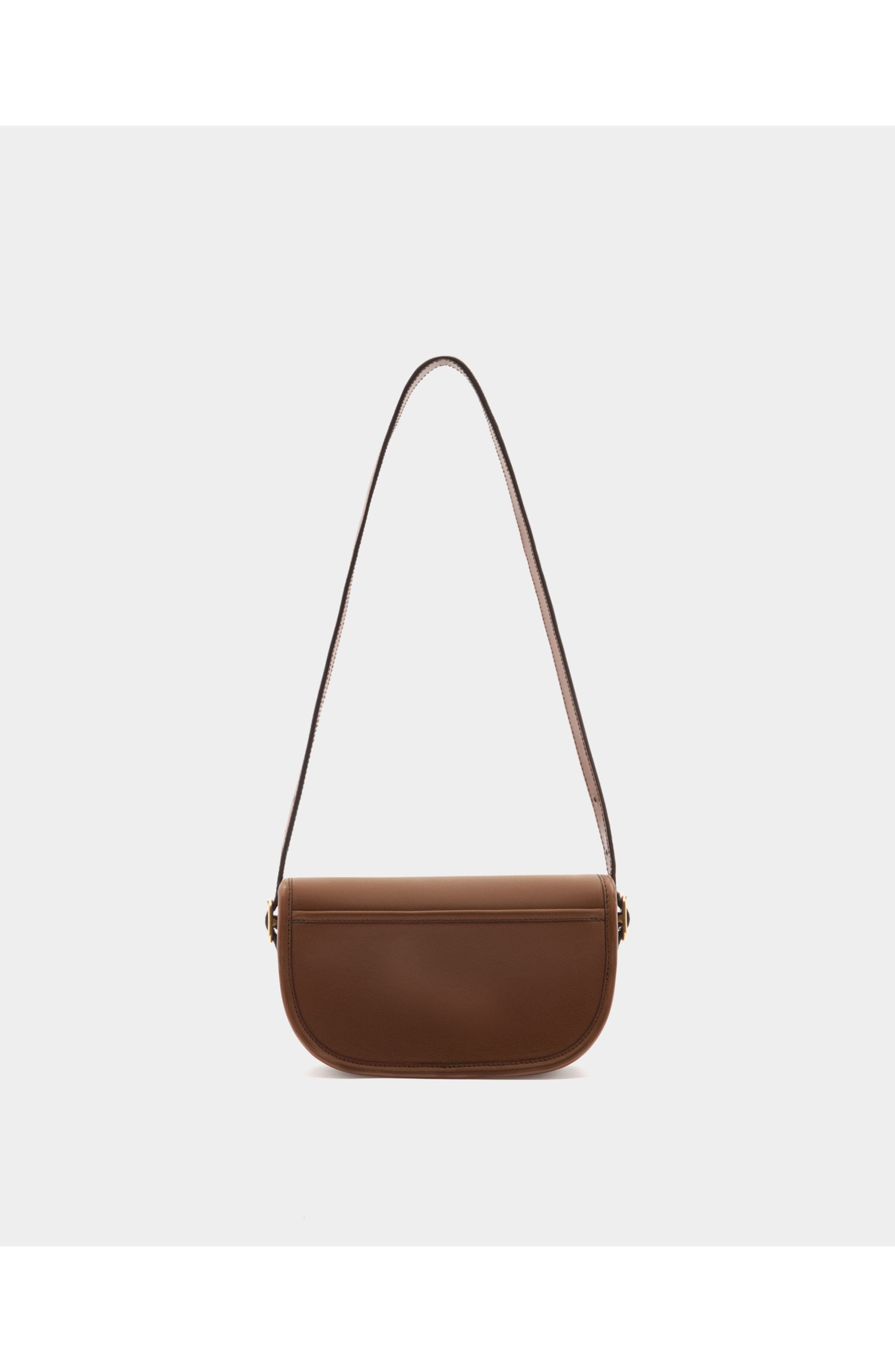 Bally Beckett Minibag in Calf Leather, Alternate, color, Brown