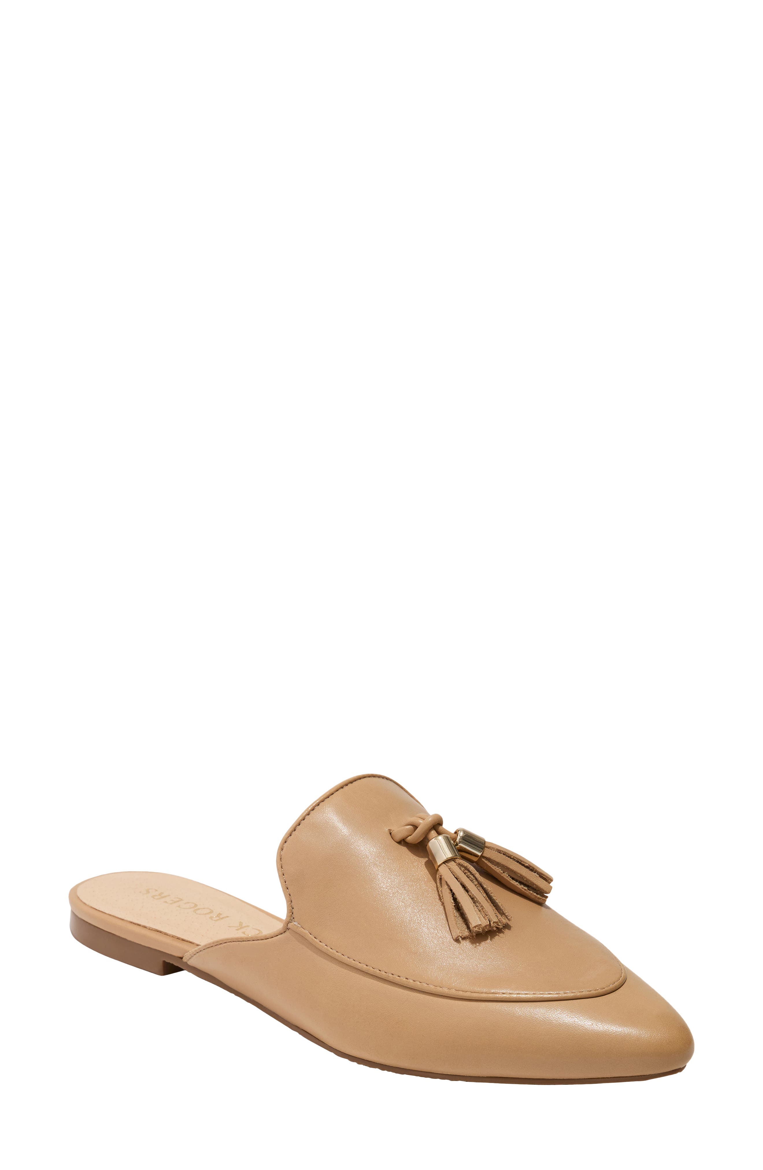 Penwood Tassel Mule, Main, color, SAND
