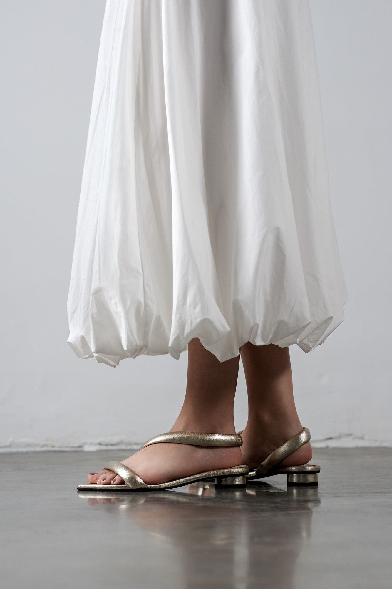 Lunna Sandals, Alternate, color, Gold