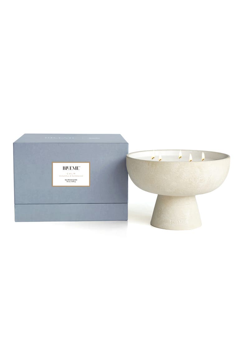 Calm Giant Ceramic Candle, Main, color, NO COLOR