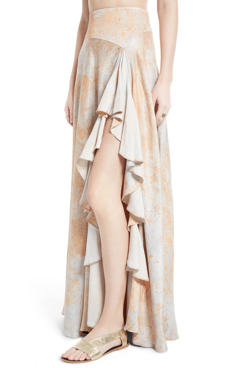 Free People Gardenia Two-Piece Maxi Dress, Alternate, color, 