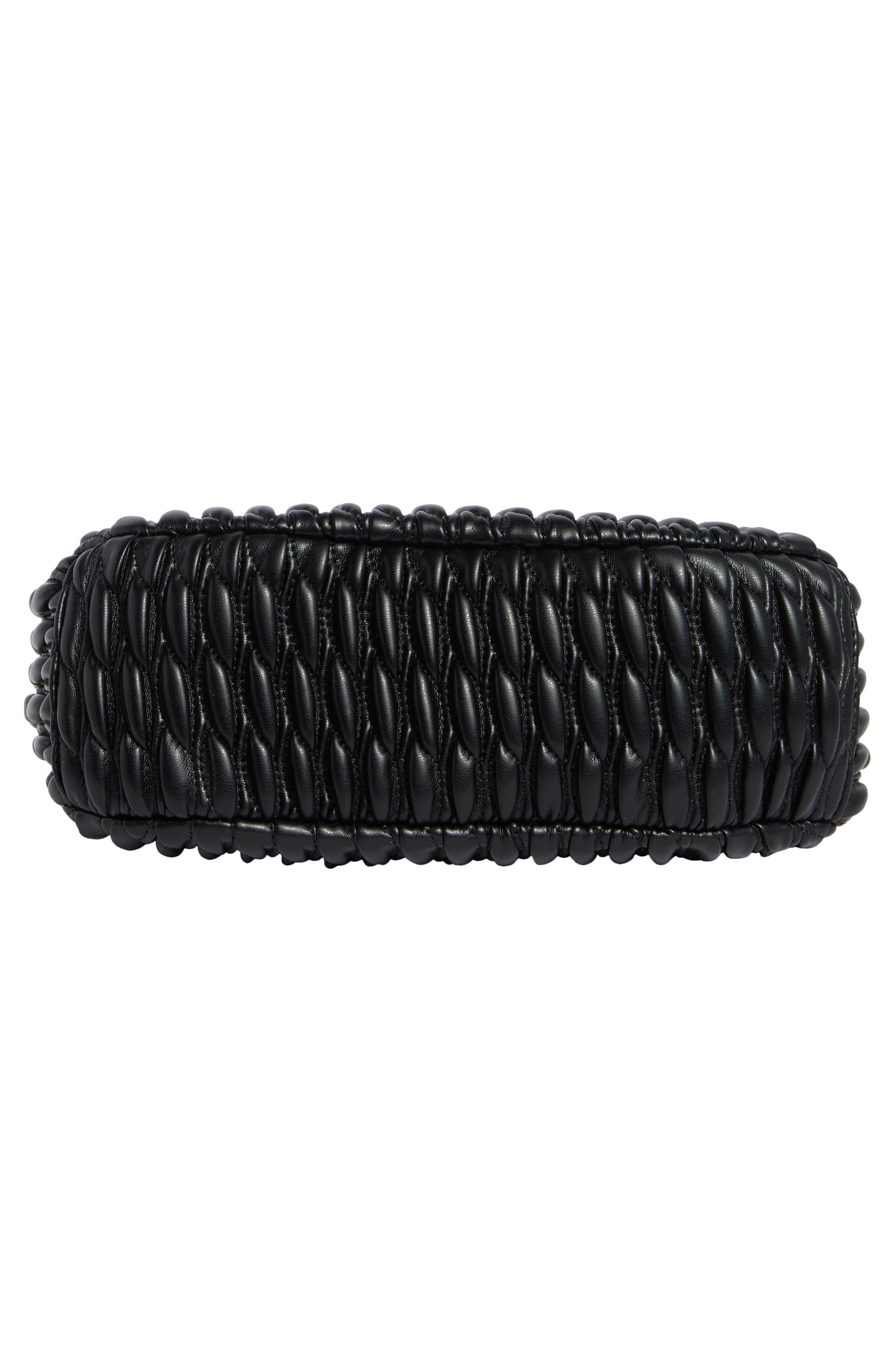 Steve Madden Byvonne Woven Crossbody Bag, Alternate, color, Black