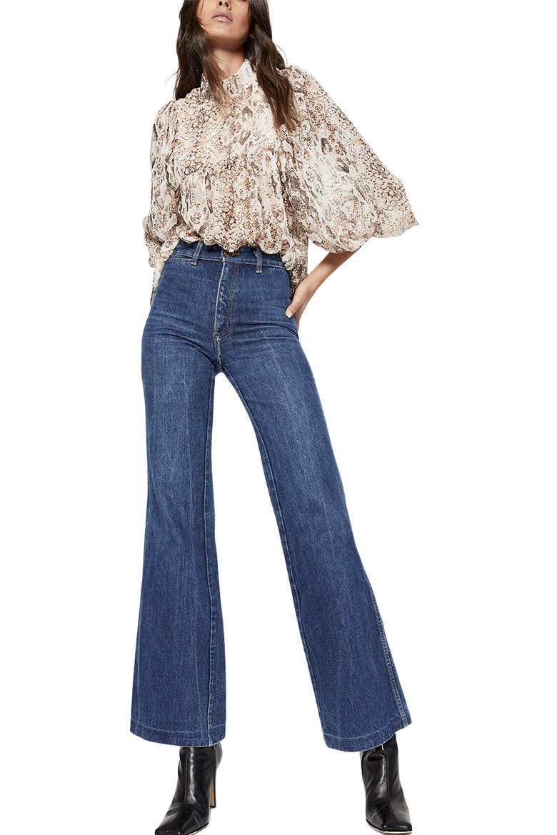 Snake Print Blouse, Alternate, color, SNAKE