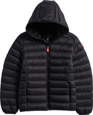 Save The Duck Kids' Dony Hooded Puffer Jacket