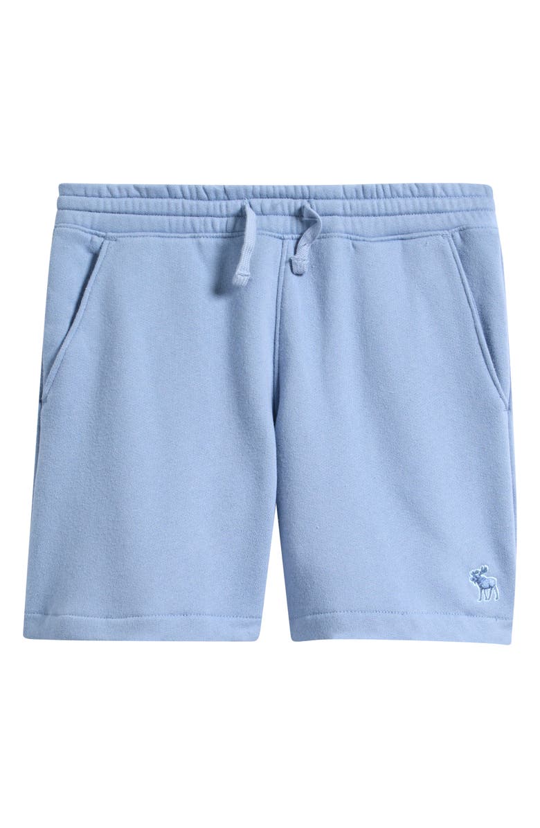 abercrombie kids Kids' Essential Fleece Shorts, Main, color, Ugurainwas