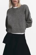 MANGO Crewneck Sweater