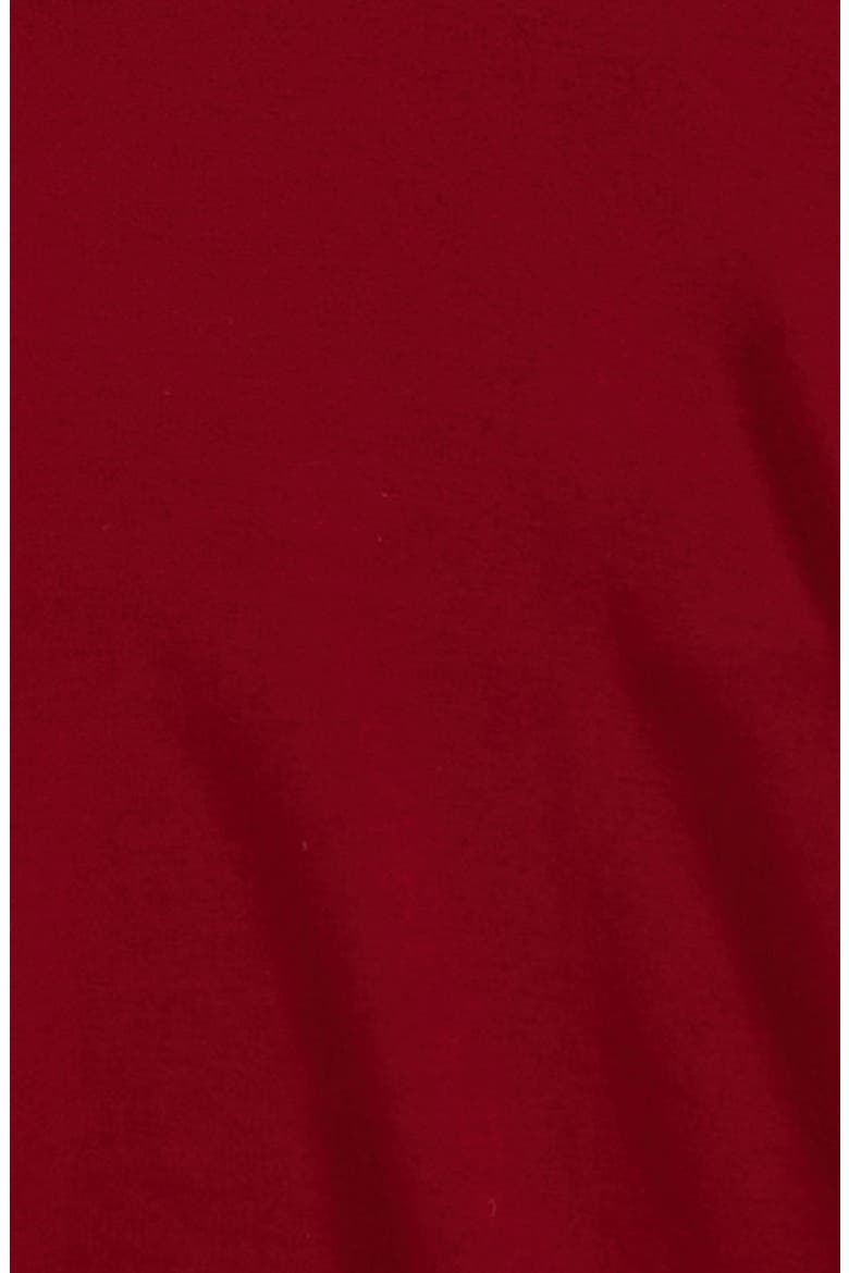 Kids' Take It Easy Twist French Terry Hoodie, Alternate, color, RED RHUBARB