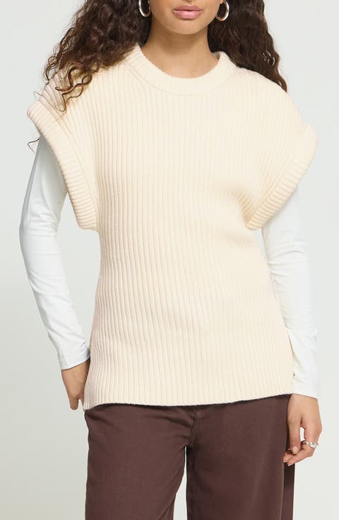Ihaerin Ribbed Sweater Vest