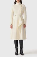 Mackage Annia Asymmetric Wool Double Face Coat