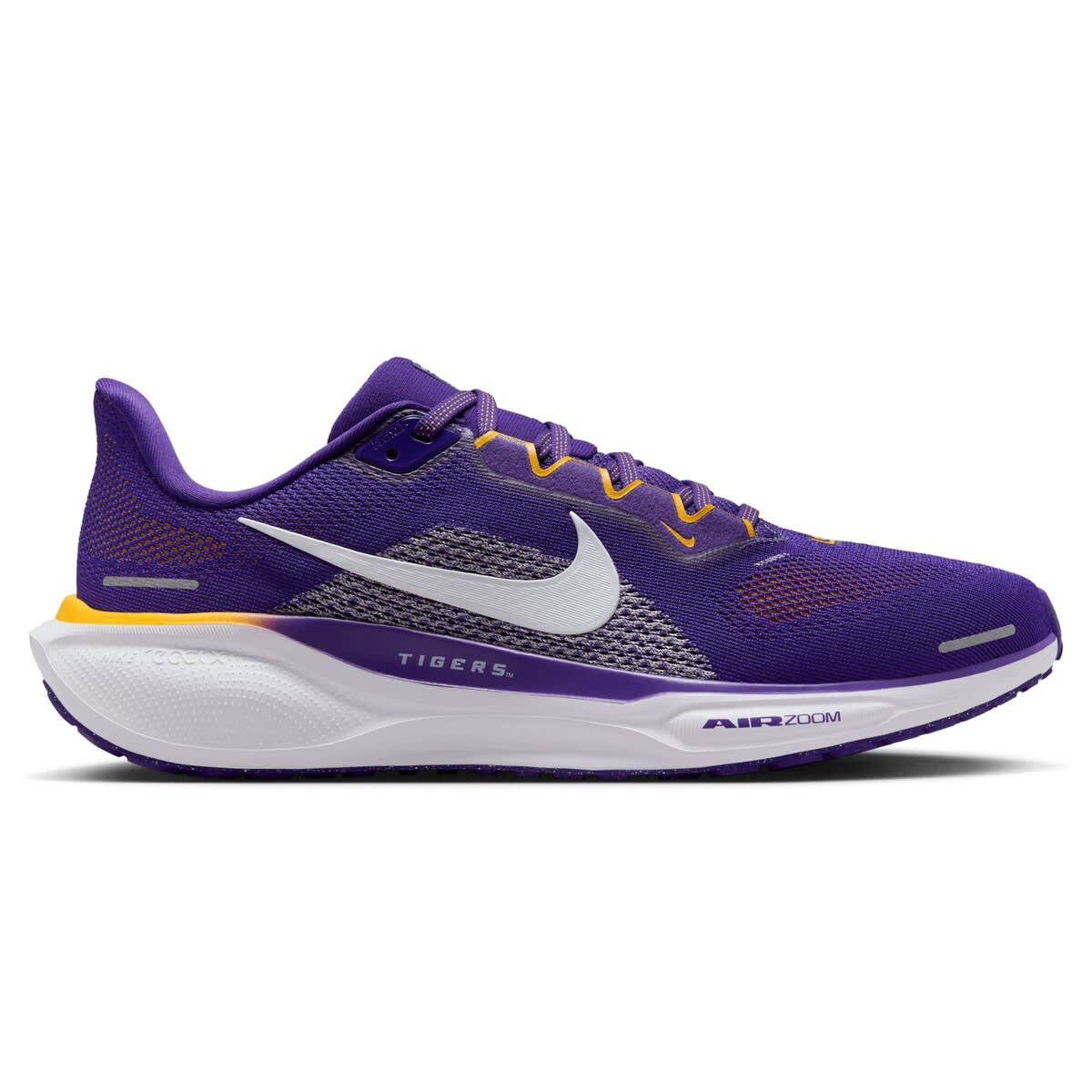 Nike Unisex Nike Purple LSU Tigers Zoom Pegasus 41 Running Shoes, Main, color, 