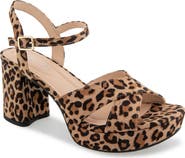 Reaction Kenneth Cole Reeva Platform Ankle Strap Sandal