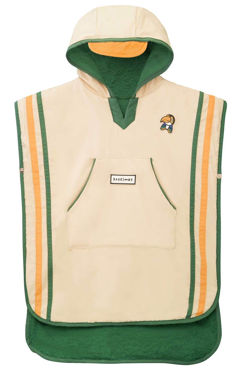 Roarsome Poncho Towel Coverup, Main, color,