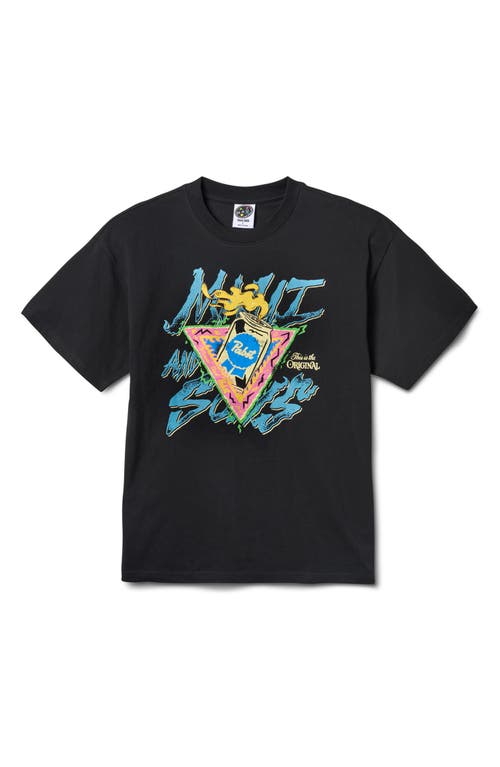 Maui And Sons Maui & Sons X Pabst Blue Ribbon Rad Graphic T-shirt In Black