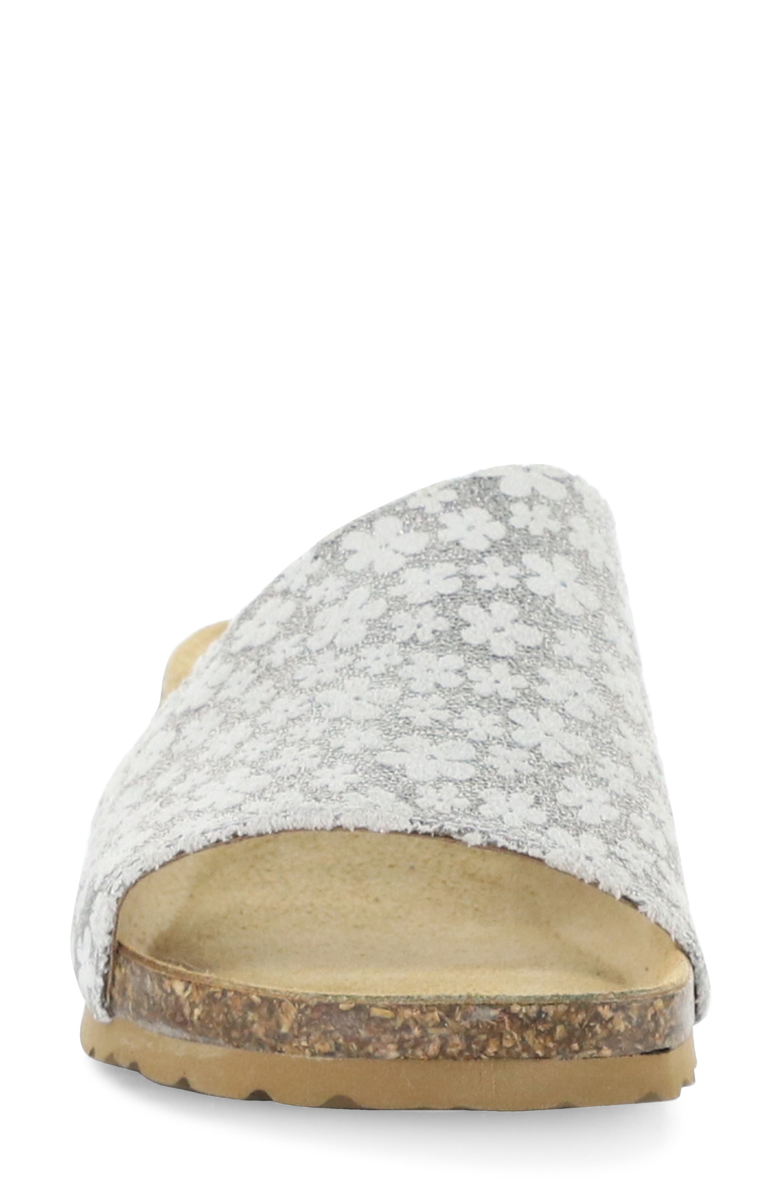 Lux Slide Sandal, Alternate, color, SILVER/ WHITE