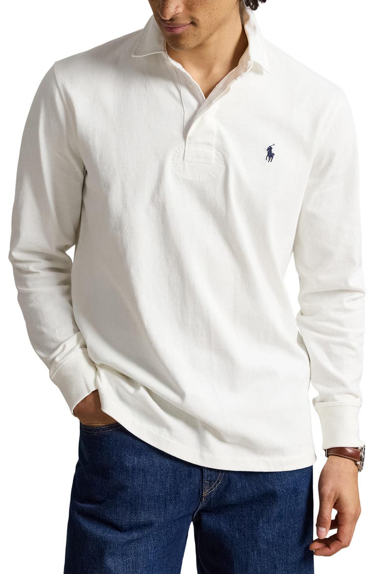 The Iconic Rugby Shirt, Main, color, CREAM