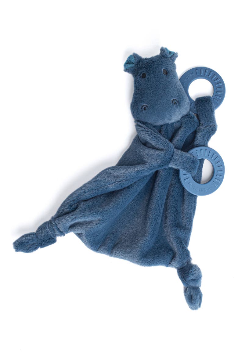 Hippo Lovey Teething Toy, Alternate, color, OPEN MISCELLANEOUS