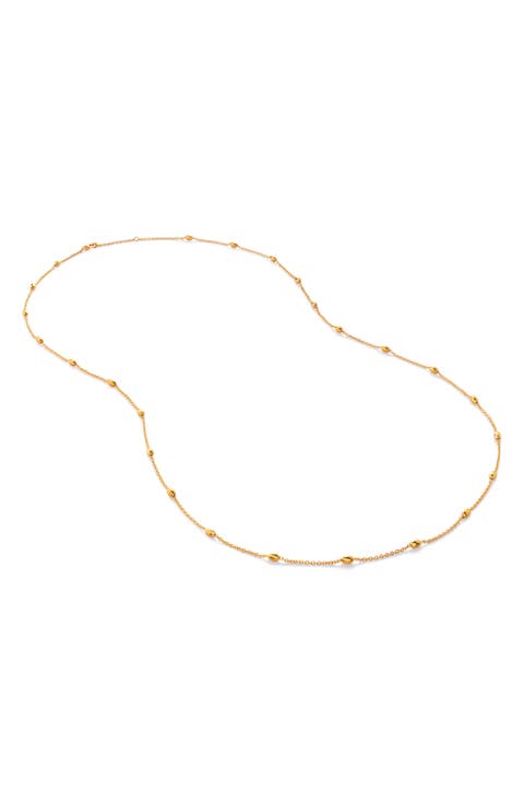Orbit Oval Station Necklace (Online Trunk Show)