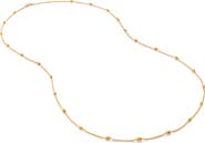 Monica Vinader Orbit Oval Station Necklace