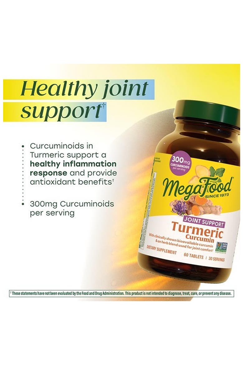 Turmeric Curcumin Supplement for Joint Support with Black Pepper, Vegan, Non-GMO, 60 Tablets, Alternate, color, None