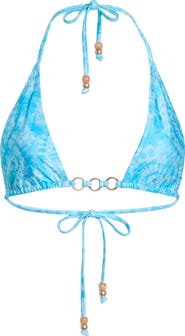Kulani Kinis Ring Halter Bikini Top