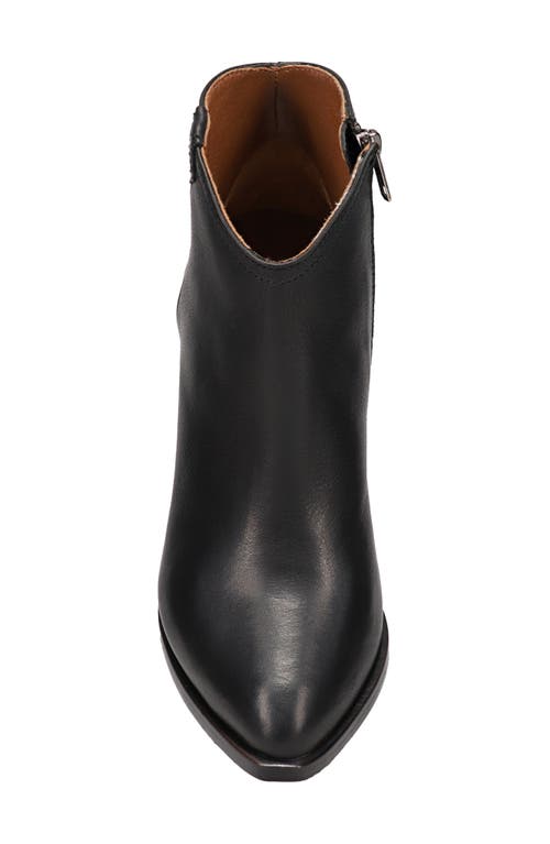 Frye June Western Bootie In Black
