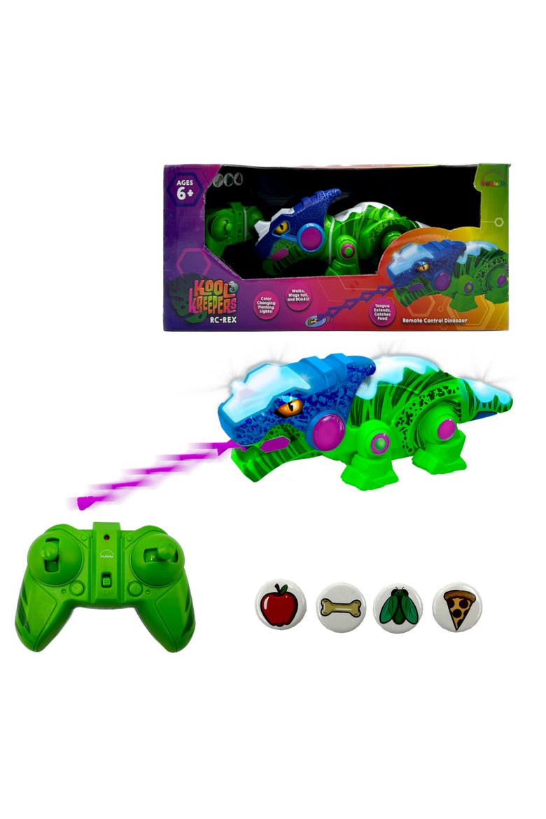 Rcrex Green & Blue Colorchanging Toy, 3+, Main, color, Multicolored