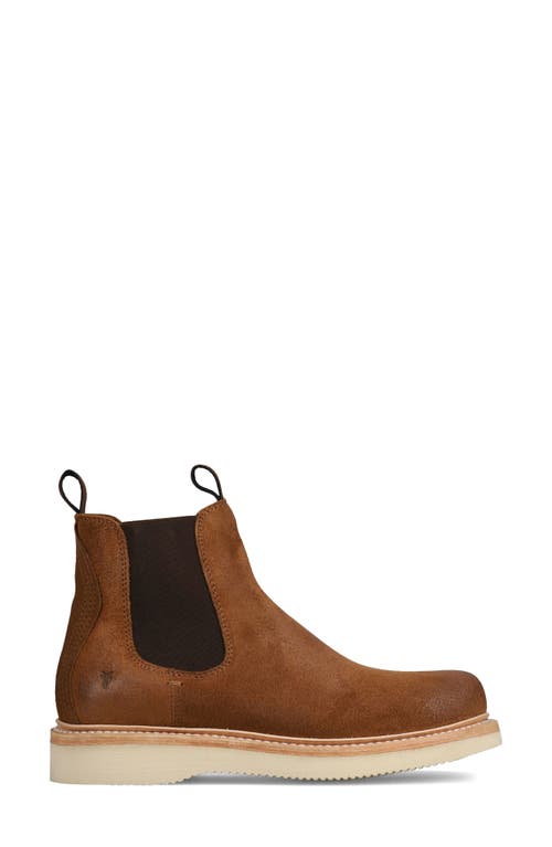 Frye Hudson Chelsea Boot In Bark